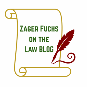 Zager Fuchs on the Law Blog